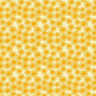 wanita-ramah kuning pola bunga matahari Apple Watch photo face Wallpaper
