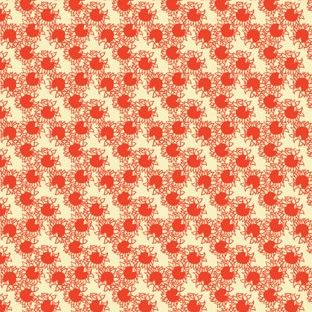 Pola bunga matahari perempuan-ramah merah Apple Watch photo face Wallpaper