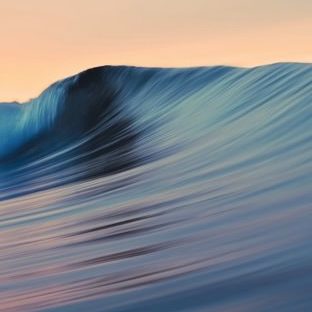 Lanskap surfing laut Mavericks keren Apple Watch photo face Wallpaper