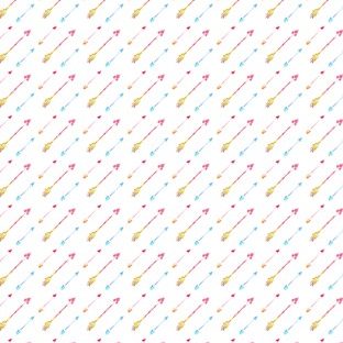 Pola panah diagonal wanita-ramah berwarna-warni Apple Watch photo face Wallpaper