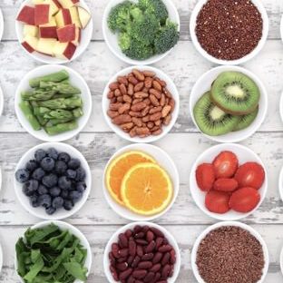 Makanan sayuran buah-buahan berwarna Apple Watch photo face Wallpaper