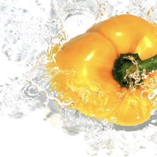 Makanan paprika kuning Apple Watch photo face Wallpaper