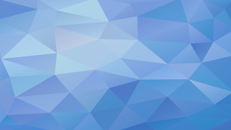 Pola poligon biru Desktop PC / Mac Wallpaper