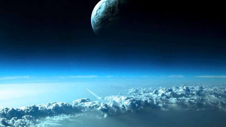 stratosfer Bumi ruang Desktop PC / Mac Wallpaper