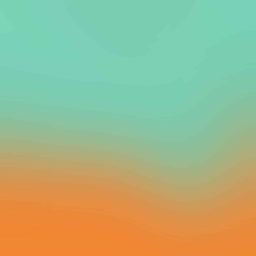 Pola hijau oranye iPad / Air / mini / Pro Wallpaper