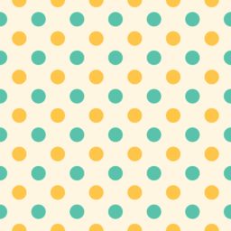 polka dot kuning hijau iPad / Air / mini / Pro Wallpaper