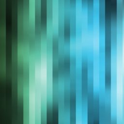 Pola biru blur keren hijau iPad / Air / mini / Pro Wallpaper