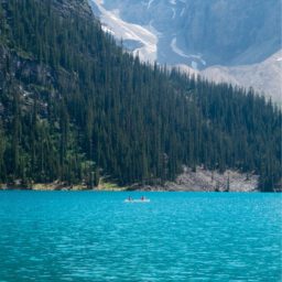 gunung danau lanskap iPad / Air / mini / Pro Wallpaper