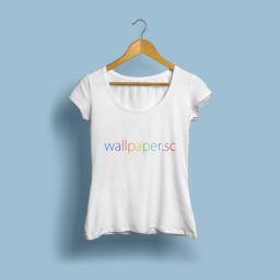 wallpaper.sc T-shirt biru muda iPad / Air / mini / Pro Wallpaper