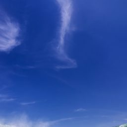 langit biru lanskap iPad / Air / mini / Pro Wallpaper