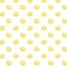 Pola ilustrasi buah lemon perempuan kuning untuk iPad / Air / mini / Pro Wallpaper