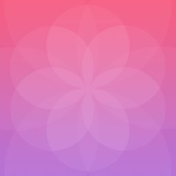 Pola merah ungu keren iPad / Air / mini / Pro Wallpaper