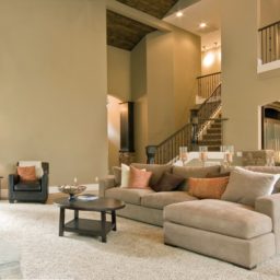 Rumah sofa cokelat iPad / Air / mini / Pro Wallpaper