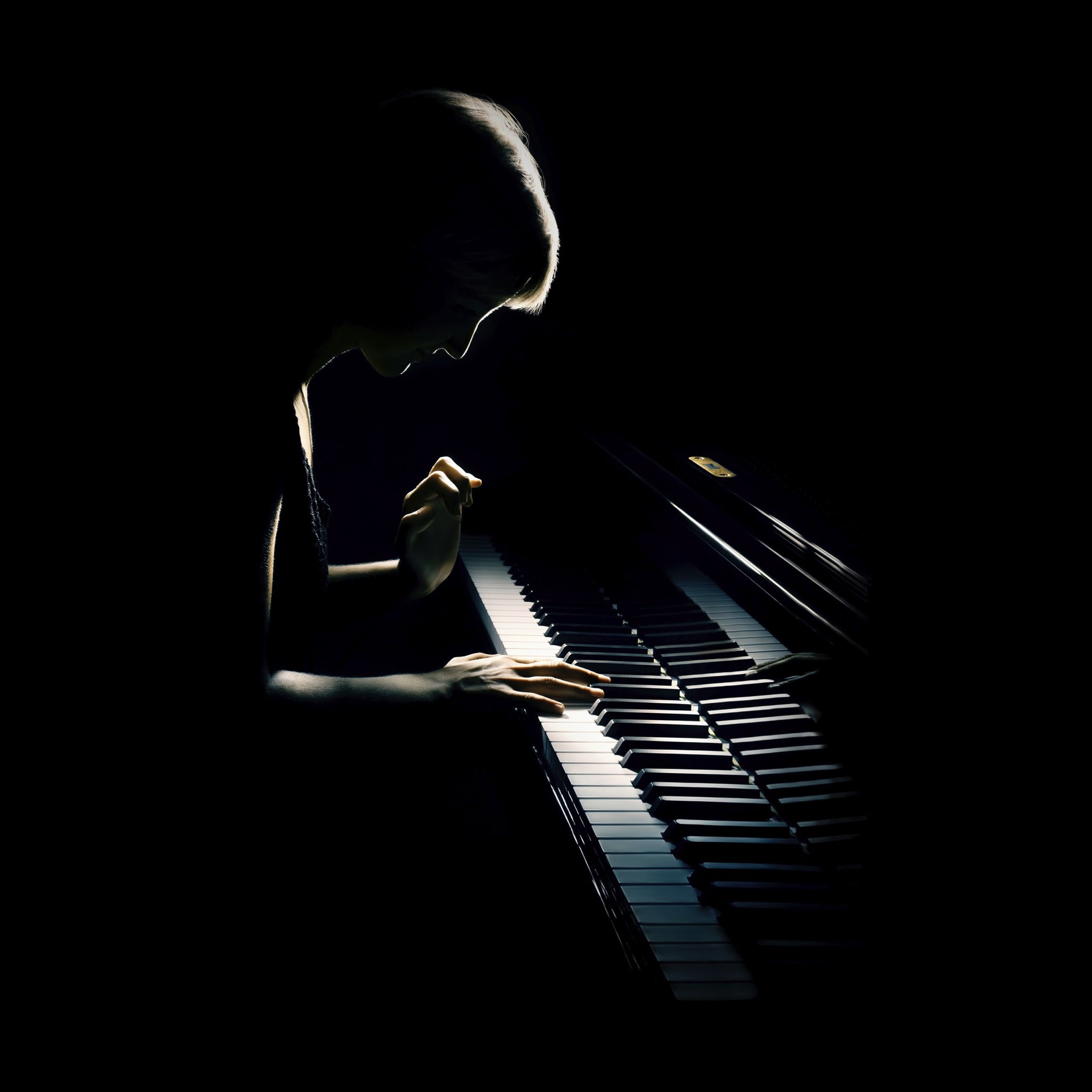 Piano pria  kulit hitam  wallpaper  sc iPad Tablet