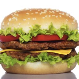 Makanan hamburger iPad / Air / mini / Pro Wallpaper