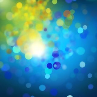 Pola, biru dan kuning iPhone4s Wallpaper