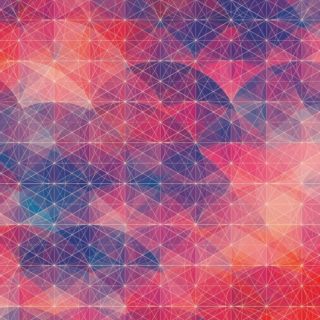 pola merah iPhone4s Wallpaper