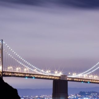 Pemandangan Jembatan iPhone4s Wallpaper