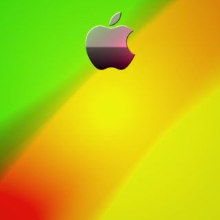 Apple oranye ki hijau iPhone4s Wallpaper