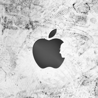 Apel Jobs putih iPhone4s Wallpaper
