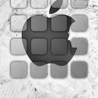 Apel Jobs rak putih iPhone4s Wallpaper
