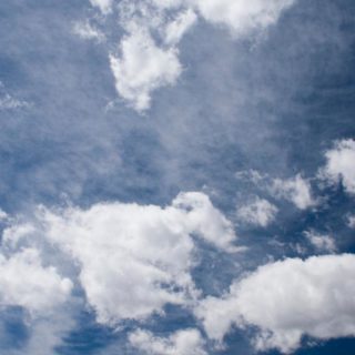 langit biru lanskap iPhone4s Wallpaper