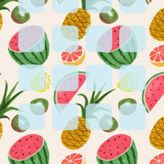 Rak buah merah kuning hijau untuk wanita iPhone4s Wallpaper