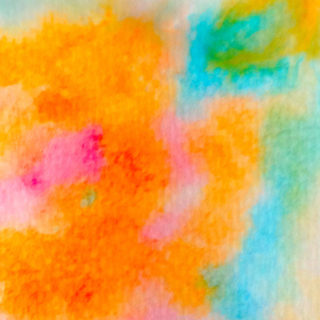 Pola merah Persik oranye biru iPhone4s Wallpaper