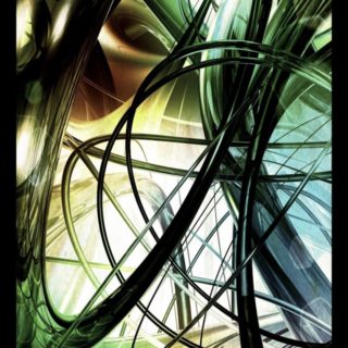 Spiral Geometri iPhone5s / iPhone5c / iPhone5 Wallpaper