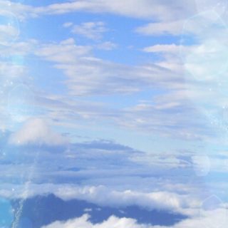 Awan langit iPhone5s / iPhone5c / iPhone5 Wallpaper