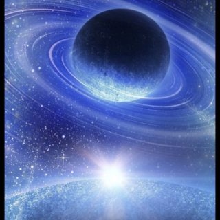 Cahaya planet iPhone5s / iPhone5c / iPhone5 Wallpaper