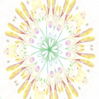Lingkaran bunga iPhone5s / iPhone5c / iPhone5 Wallpaper