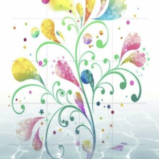 Bunga imut iPhone5s / iPhone5c / iPhone5 Wallpaper