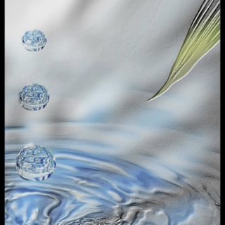 Batu permukaan air iPhone5s / iPhone5c / iPhone5 Wallpaper