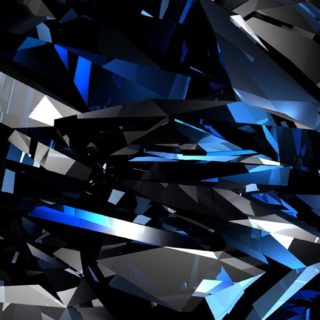 Pola keren biru hitam iPhone5s / iPhone5c / iPhone5 Wallpaper