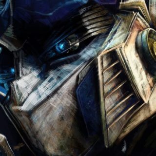 Chara Transformers biru iPhone5s / iPhone5c / iPhone5 Wallpaper