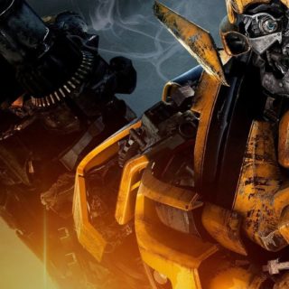 Chara Transformers kuning iPhone5s / iPhone5c / iPhone5 Wallpaper
