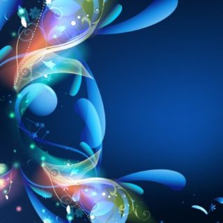 Pola biru keren iPhone5s / iPhone5c / iPhone5 Wallpaper