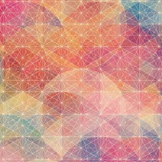 Pola lingkaran oranye iPhone5s / iPhone5c / iPhone5 Wallpaper
