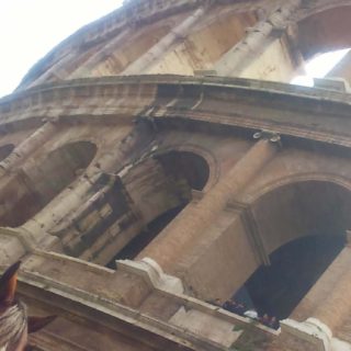 pemandangan Colosseum iPhone5s / iPhone5c / iPhone5 Wallpaper
