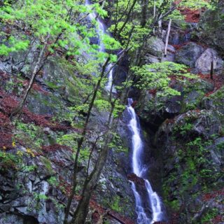 pemandangan Waterfall iPhone5s / iPhone5c / iPhone5 Wallpaper