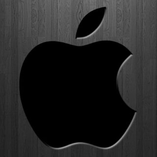 Apple plat hitam iPhone5s / iPhone5c / iPhone5 Wallpaper