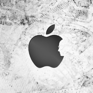 Apel Jobs putih iPhone5s / iPhone5c / iPhone5 Wallpaper