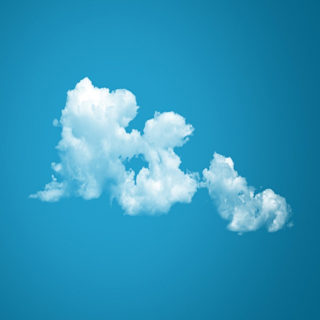 langit biru lanskap iPhone5s / iPhone5c / iPhone5 Wallpaper