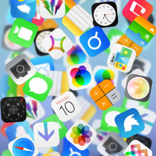 ikon apple iPhone5s / iPhone5c / iPhone5 Wallpaper