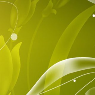 hijau ilustrasi bunga iPhone5s / iPhone5c / iPhone5 Wallpaper