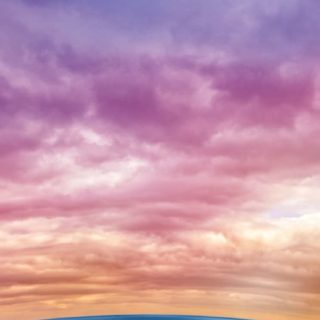 pemandangan langit fantasi warna-warni iPhone5s / iPhone5c / iPhone5 Wallpaper