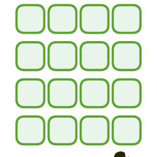 Perempuan untuk Cho rak lucu hijau iPhone5s / iPhone5c / iPhone5 Wallpaper