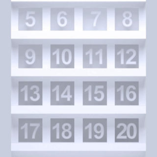 ﾠrak nomor biru putih sederhana iPhone5s / iPhone5c / iPhone5 Wallpaper