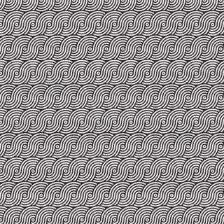 Pattern wave Hitam and putih iPhone5s / iPhone5c / iPhone5 Wallpaper